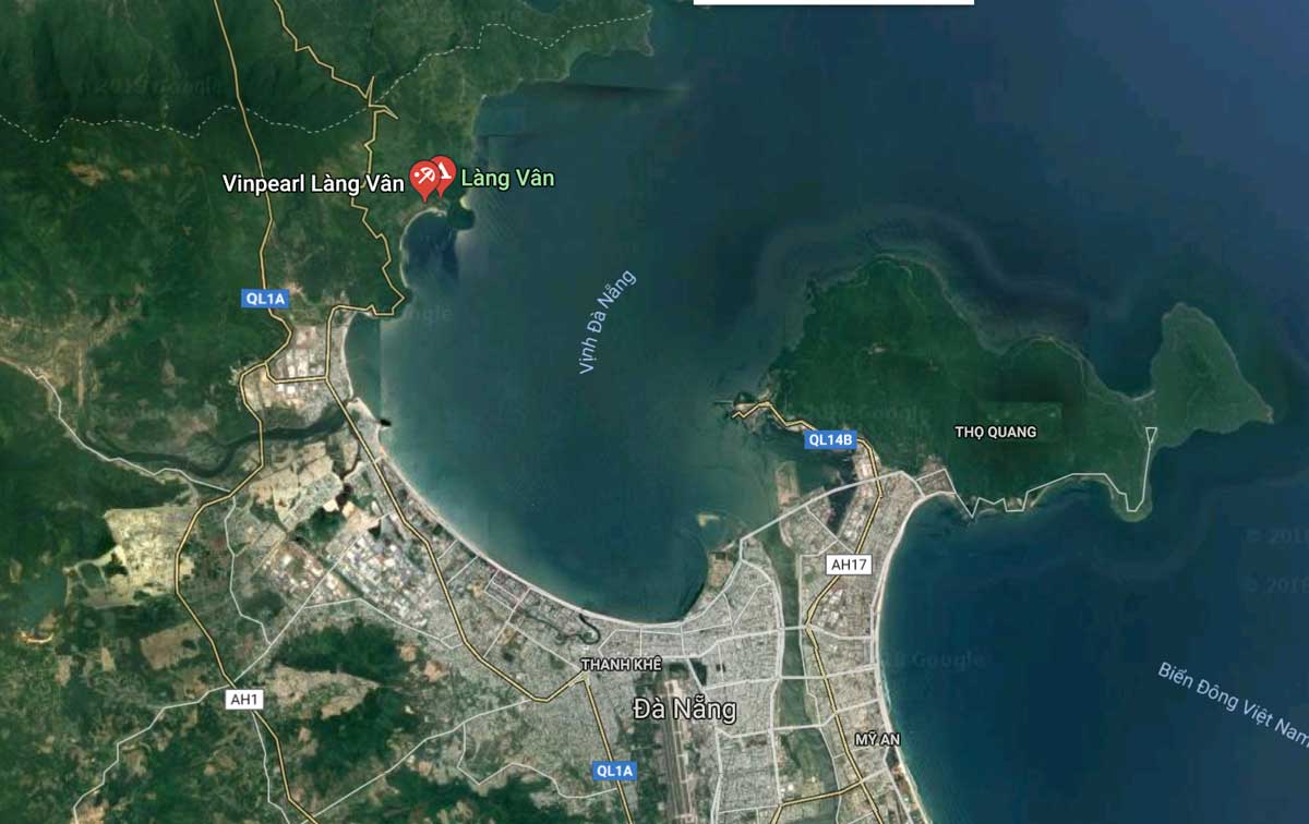 Vị trí dự án Vinhomes Hải Vân Bay – tọa lạc tại cửa ngõ Đà Nẵng, sở hữu địa thế vàng, kết nối thuận tiện đến trung tâm thành phố và các điểm du lịch nổi tiếng