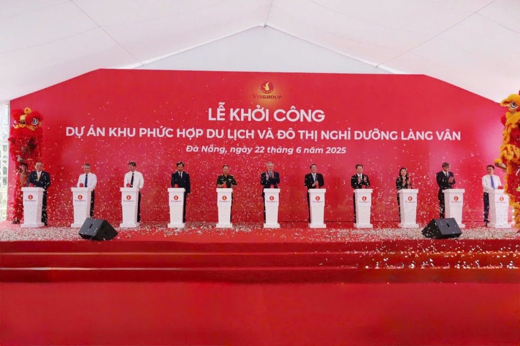 Lễ khởi công dự án đô thị nghỉ dưỡng Làng Vân