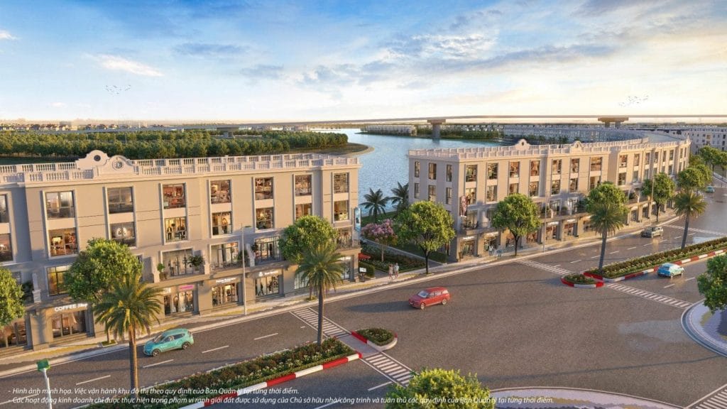 Liền kề tại Vinhomes Hải Vân Bay mang nét cổ điển Châu Âu sang trọng.