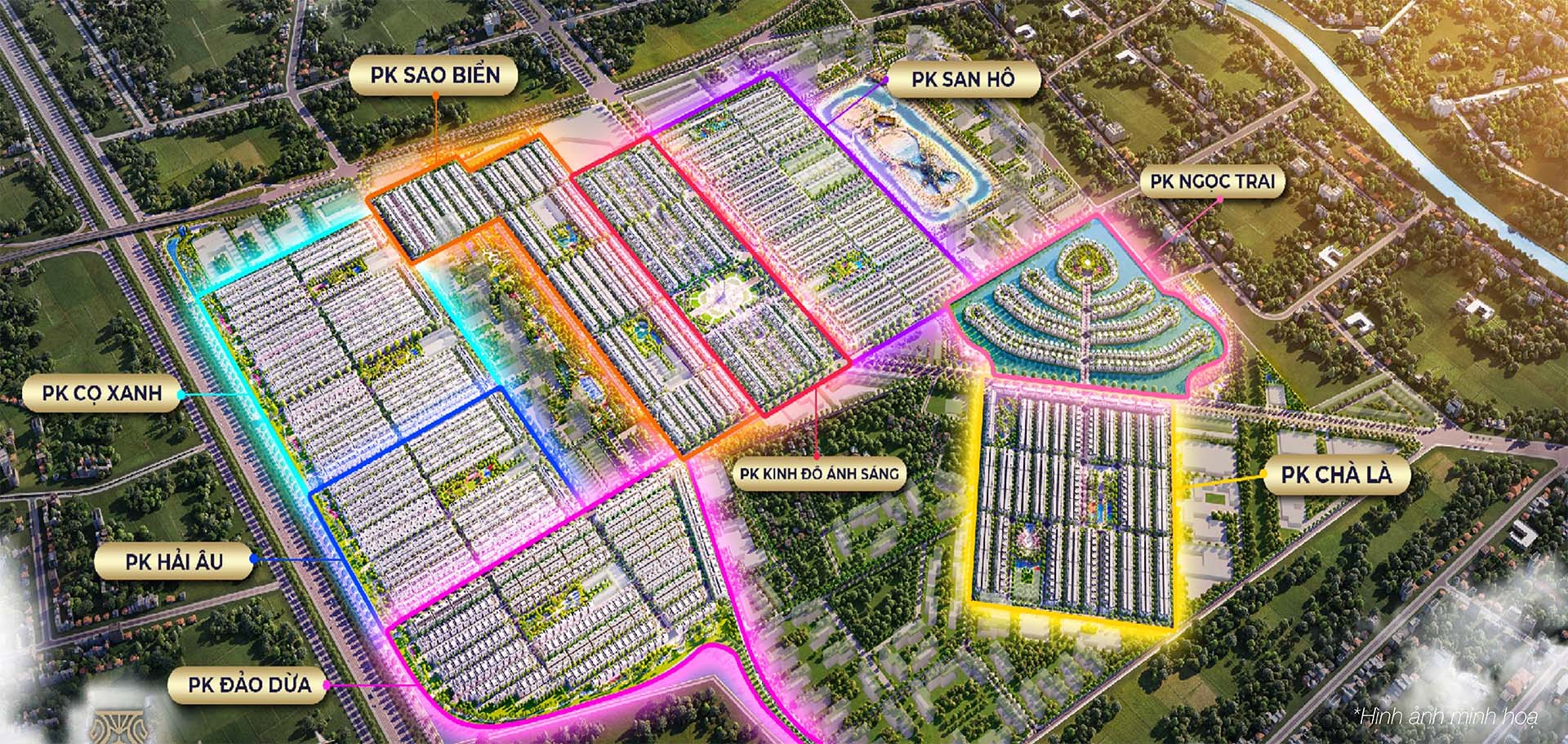 Phối cảnh dự án Vinhomes Ocean Park 2 - The Empire