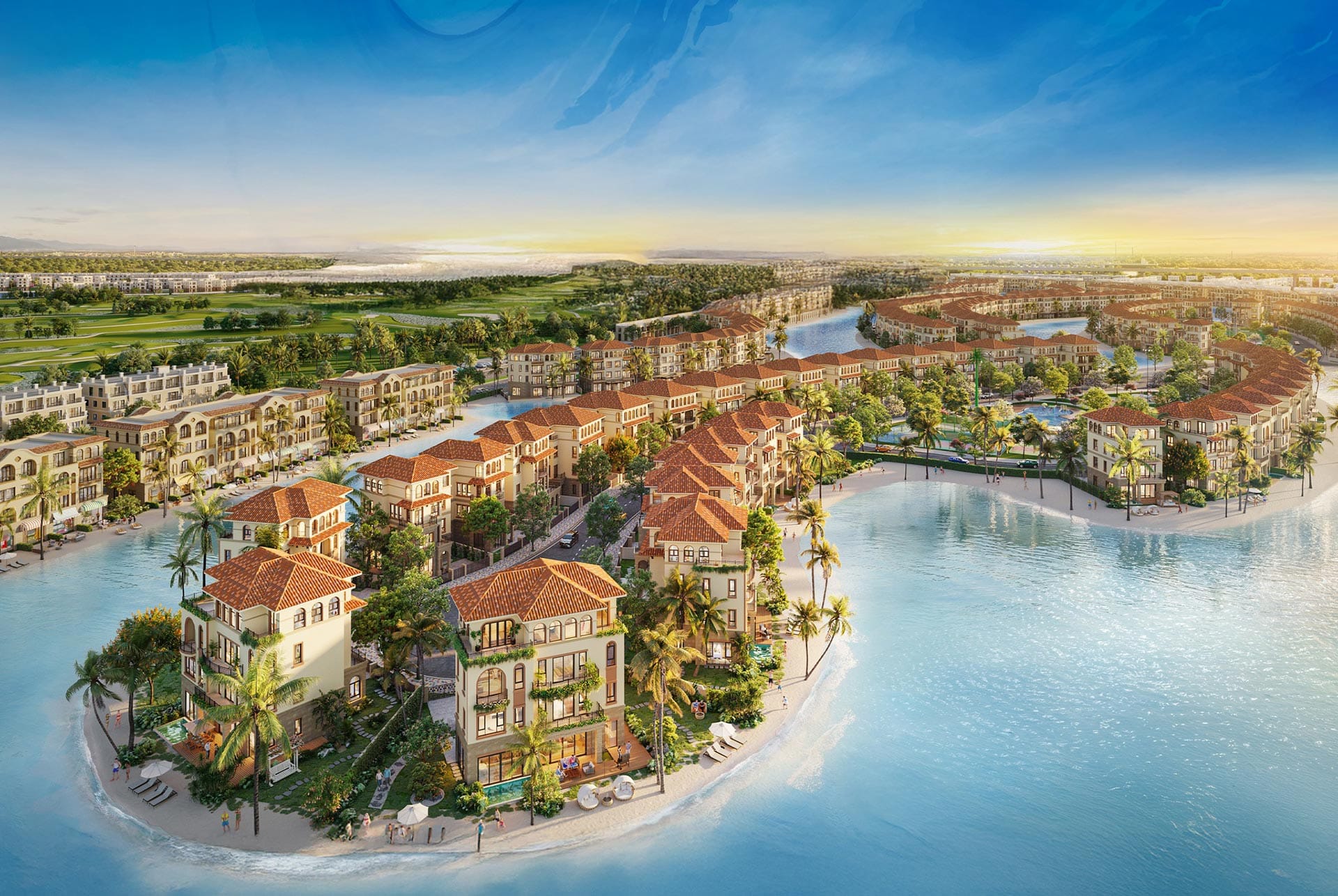 Biệt thự mang phong cách Hong Kong hiện đại tại phân khu Bạch Vân