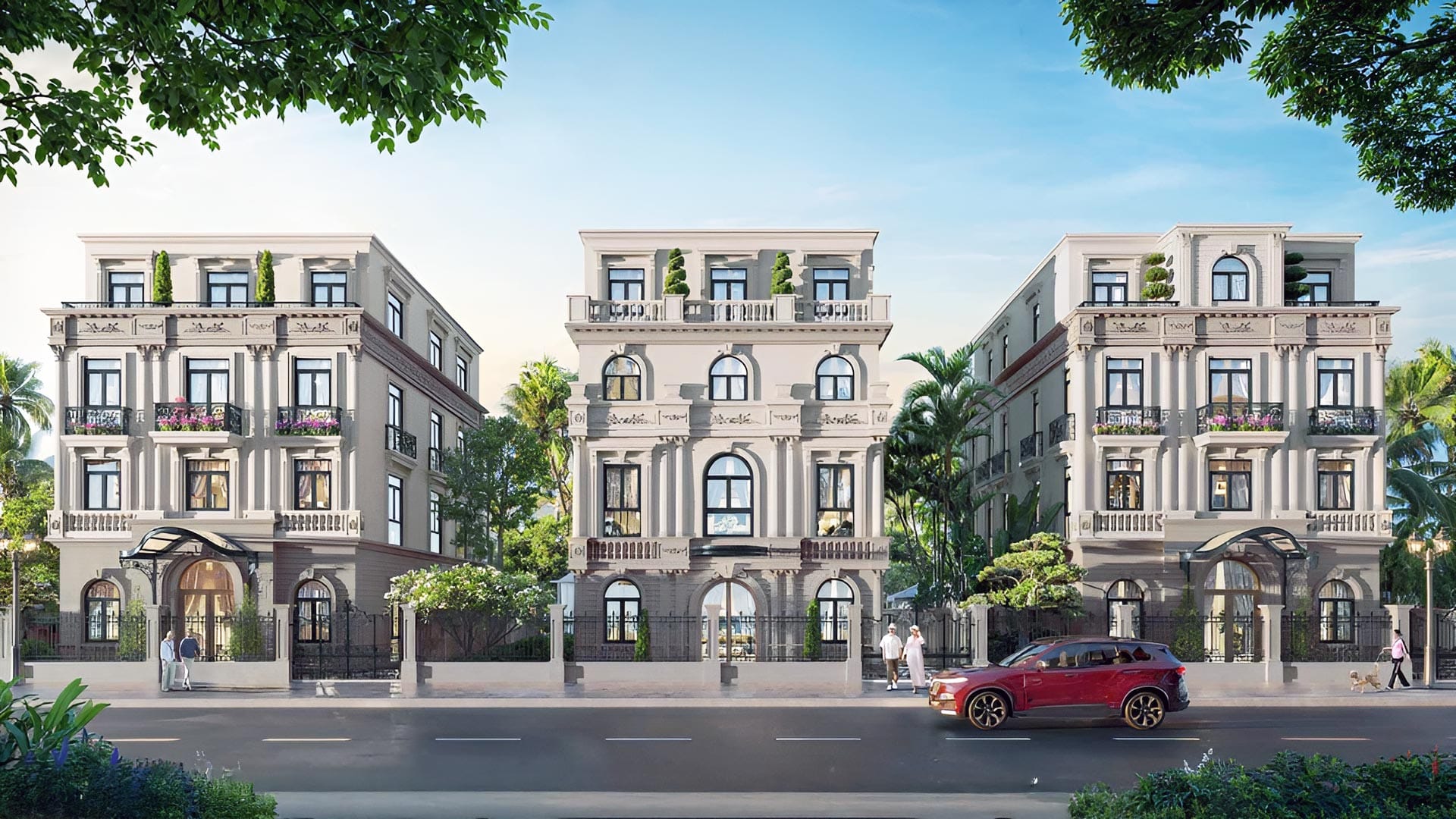 Biệt thự mang phong cách Costa Smeralda (Ý) tại phân khu Đảo Nọc