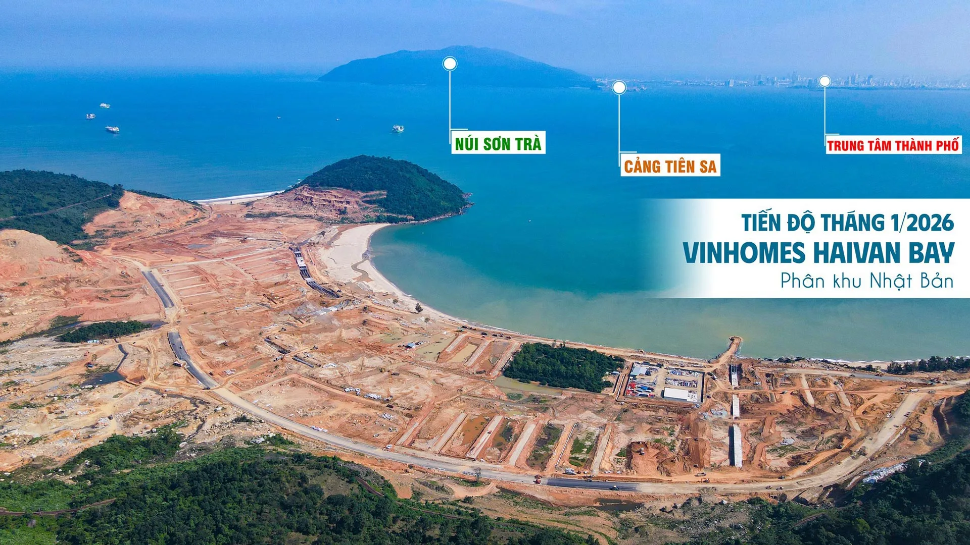 [Tháng 1/2026] Tiến độ thi công phân khu Nhật Bản