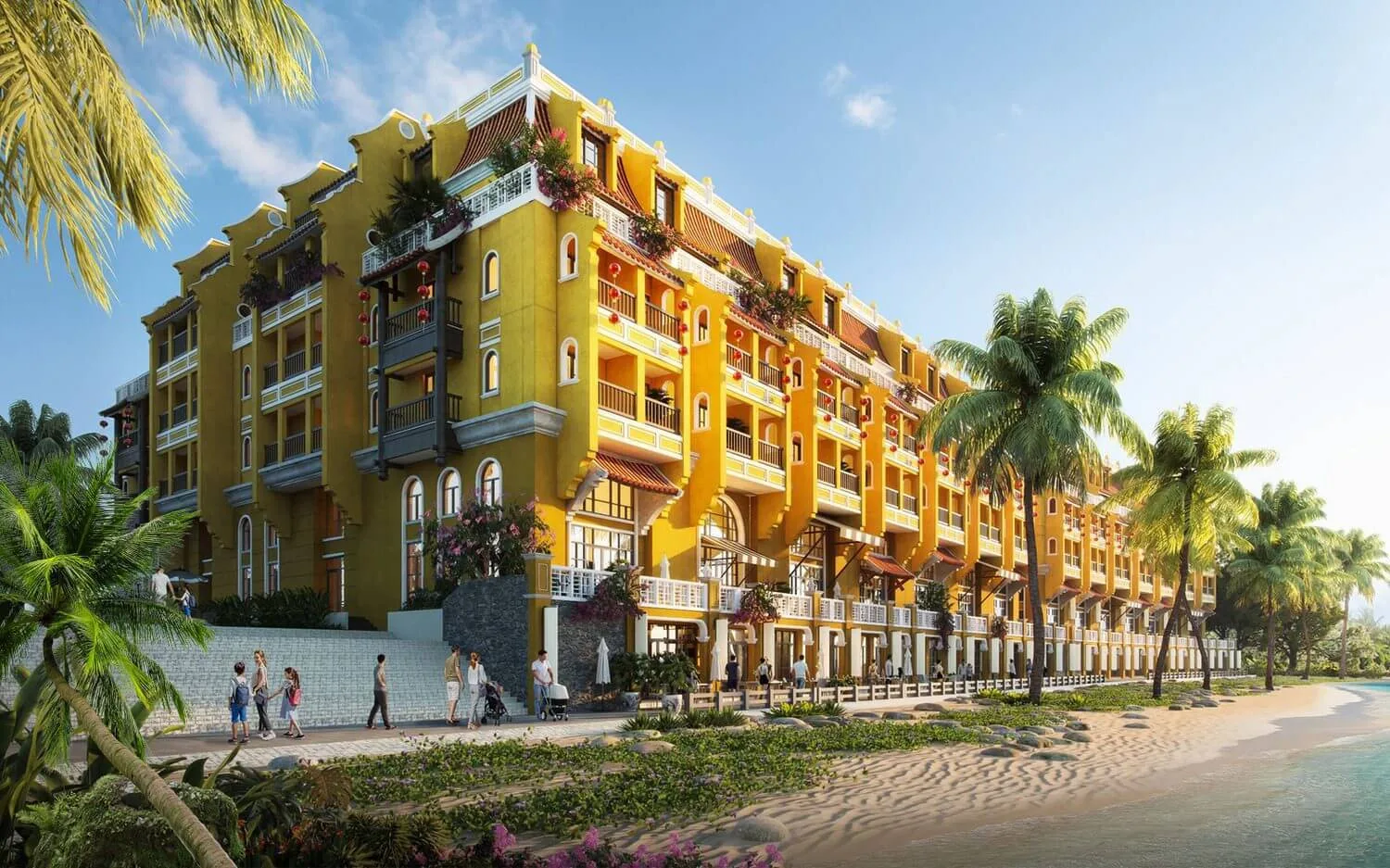 Phối cảnh dự án Nam Ô Heritage