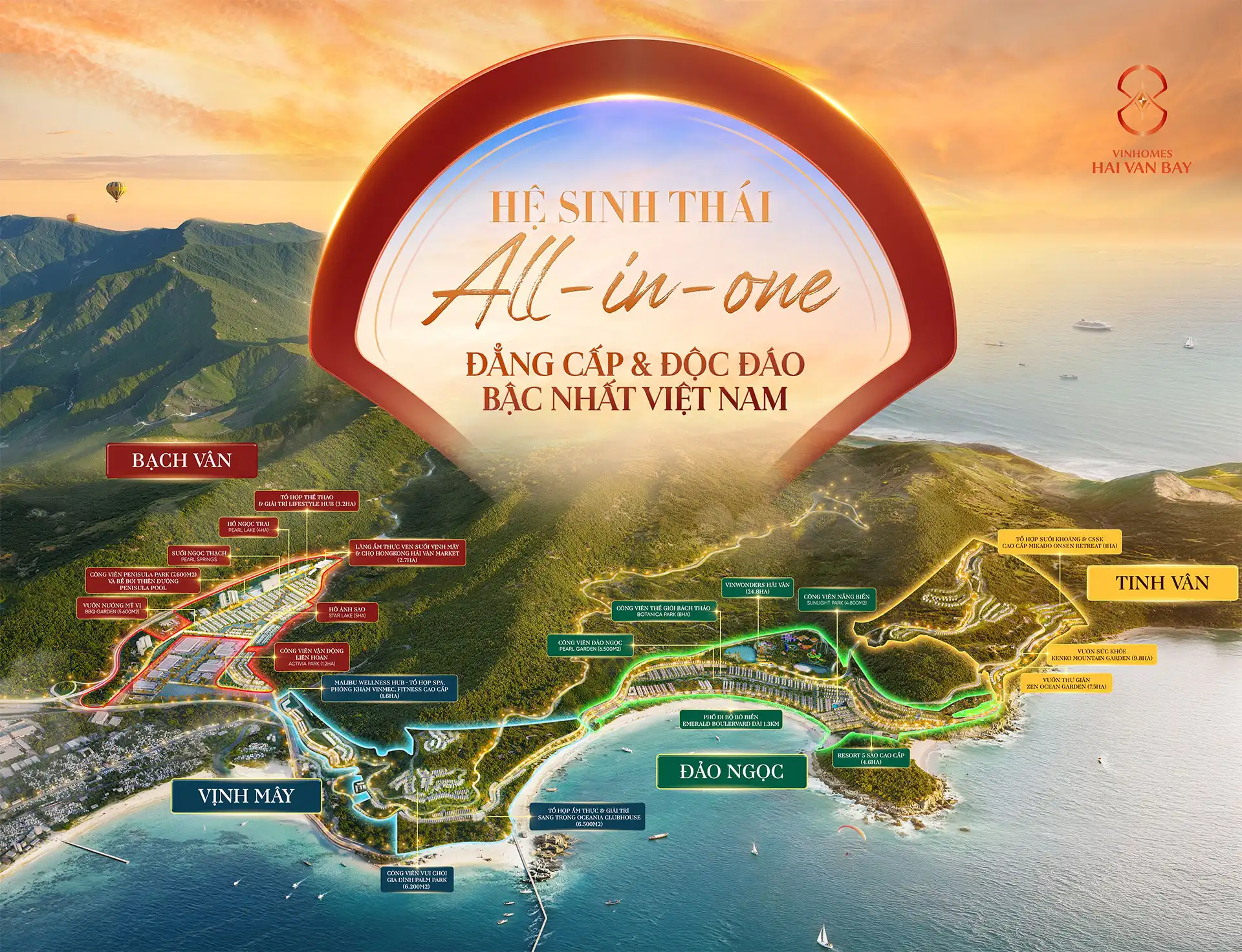 Hệ sinh thái siêu tiện ích tại Vinhomes Hải Vân Bay Hệ sinh thái siêu tiện ích tại Vinhomes Hải Vân Bay