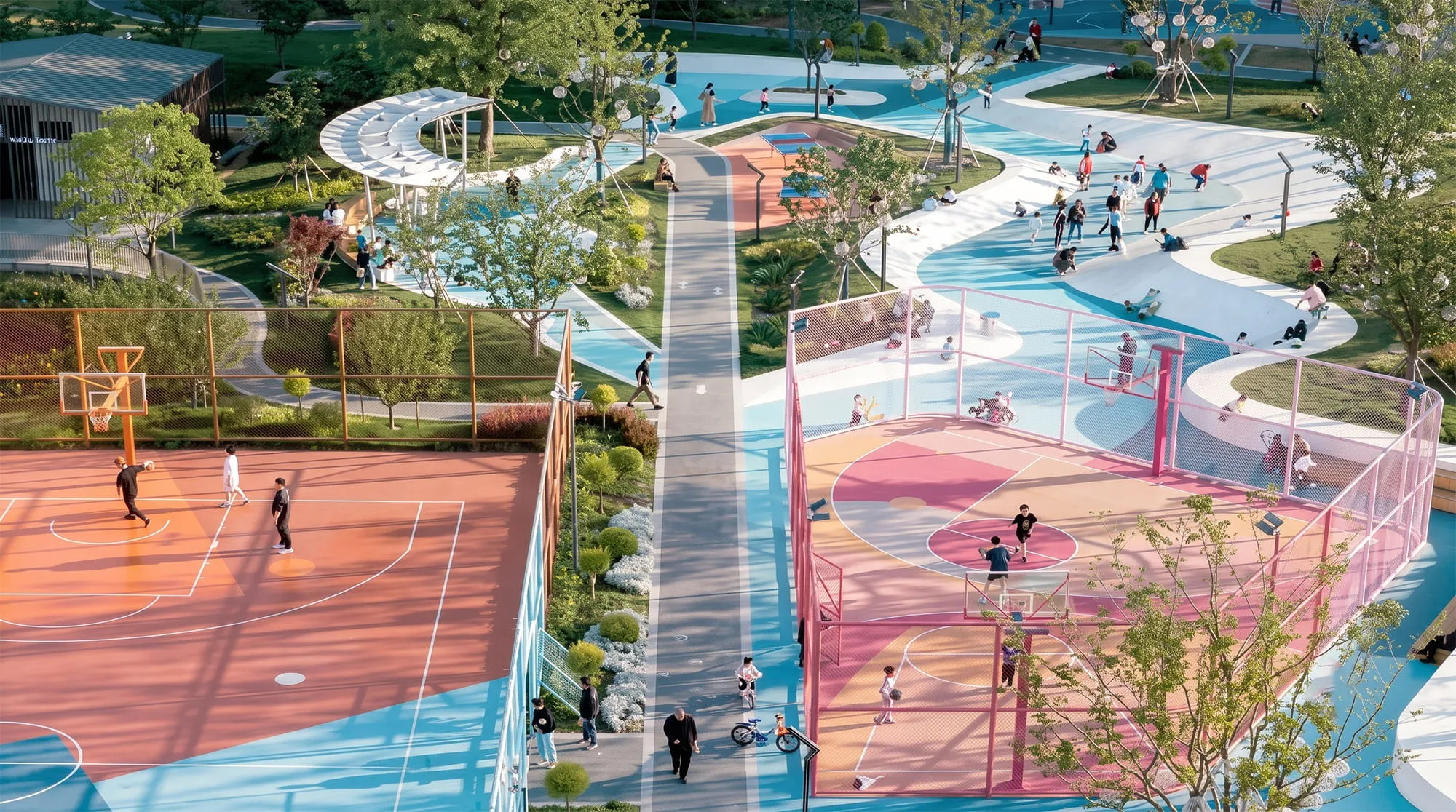 Tổ hợp thể thao tại Vinhomes King Park Tổ hợp thể thao tại Vinhomes King Park